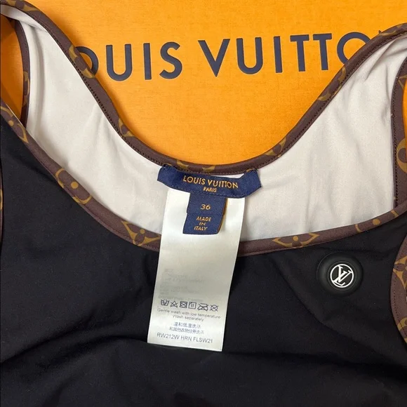 Louis Vuitton Sports Swim Bra Top FR36/US 4